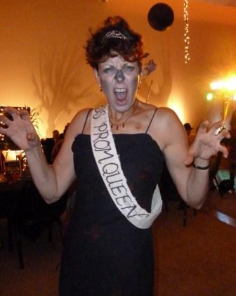Gwyneth as a Zombie Prom Queen